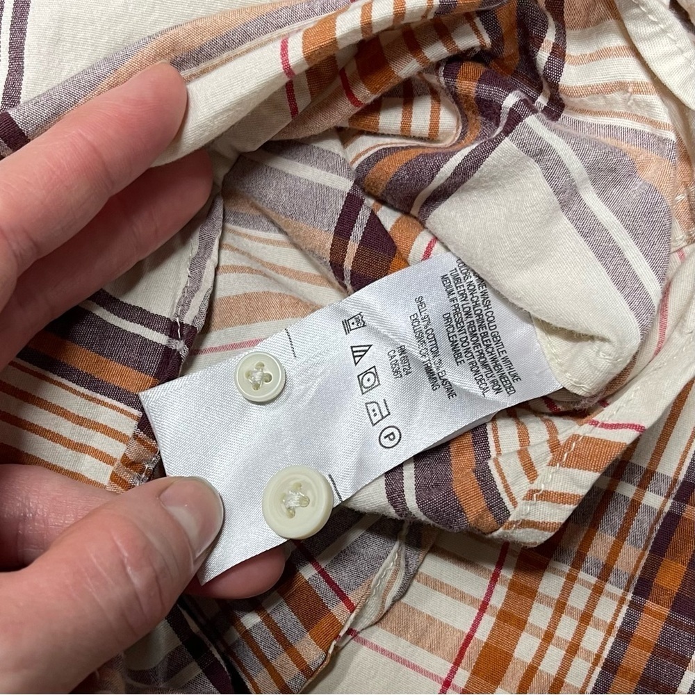 Columbia Long Sleeve Check Plaid Button Front Shirt - Picture 8 of 8